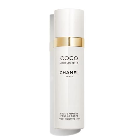 coco mademoiselle chanel paris fresh moisture mist|Coco Chanel deodorant spray 100ml.